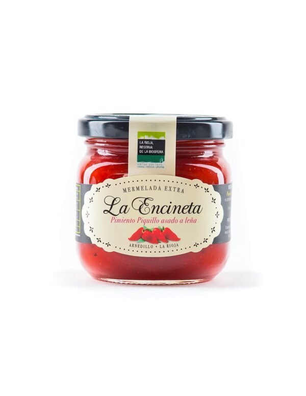 Mermelada La Encineta Pimiento Piquillo asado a leña 240 gr
